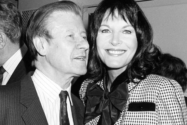Miss World impresario Eric Morley and his wife Julia, seen here in 1987. (PA).