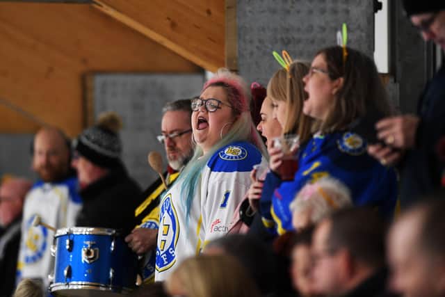 Leeds Chiefs' fans have impressed Andres Kopstals and the rest of the team since they moved into the new rink on Elland Road. Picture: Jonathan Gawthorpe.
