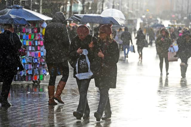 Heavy rain is forecast for Leeds in the coming days.