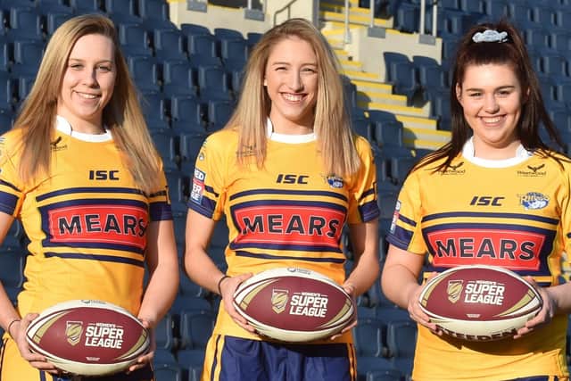 New-look Leeds Rhinos Women. PIC: Leeds Rhinos RLFC