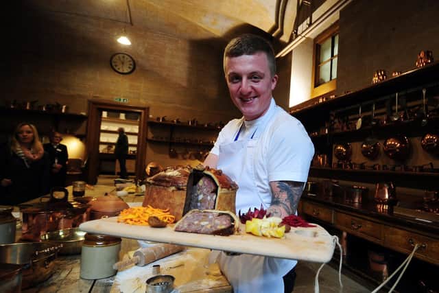 Josh Whitehead, of the Harewood Food and Drink Project, who was crowned Best Chef for 2020 at the Yorkshire Evening Post's Oliver food and drink awards.