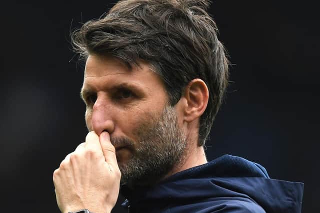 Danny Cowley was glowing in his praise of Leeds United's performance in their win over his Huddersfield Town side (Pic: Getty)