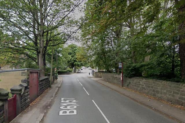 The 72-year-old man was stabbed in the back on Moor Road in Headingley. Photo; Google Maps.