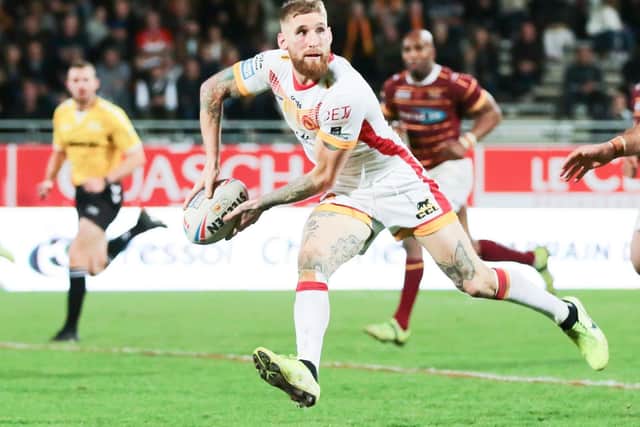 Sam Tomkins. Picture by Getty's.