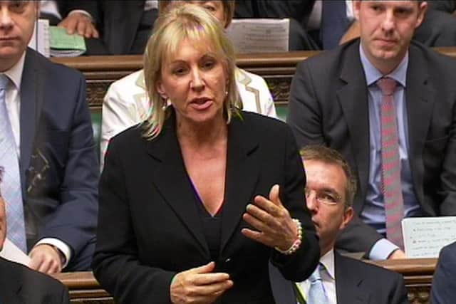 Nadine Dorries in the House of Commons (Photo: PA).