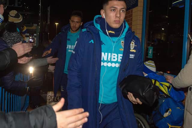Ian Poveda is yet to feature for the Leeds United first team, but showed a glimpse of his talent for the Under 23s on Monday (Pic: Bruce Rollinson)