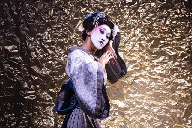 Minju Kang in Geisha. PIC: Guy Farrow