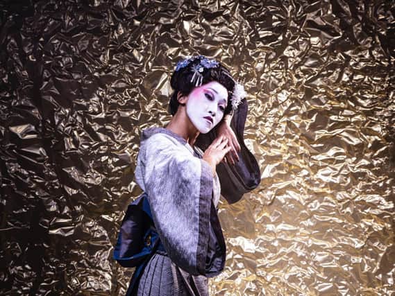 Minju Kang in Geisha. PIC: Guy Farrow