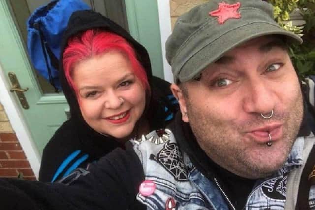 Claire and Jason Mercer. Photo: Submit
