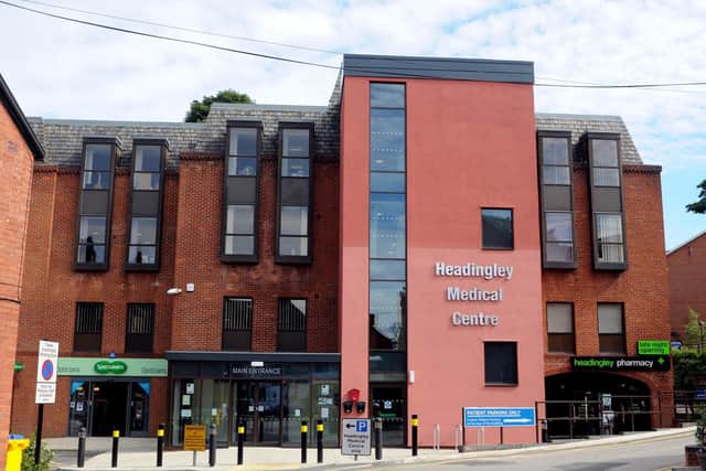 Burton Croft Surgery at the Headingley Medical Centre has cancelled its walk in clinic