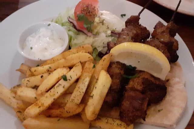 Souvlaki.
