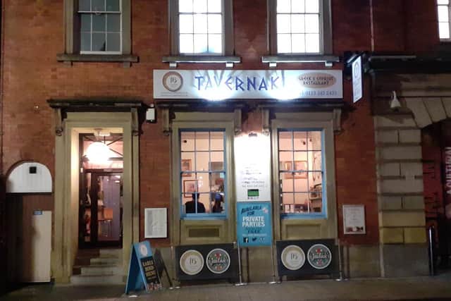 Tavernaki, Great George Street, Leeds.