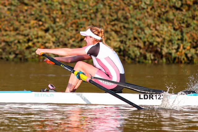 Georgie Brayshaw in action. Picture courtesy of AllMarkOne