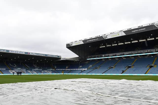 Leeds United will hold a senior management meeting on Monday to discuss how they will operate during the suspension (Pic: Getty/George Wood)