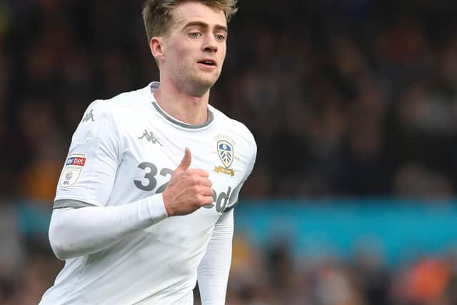 AT THE DOUBLE: Leeds United striker Patrick Bamford - on FIFA. Photo by George Wood/Getty Images.
