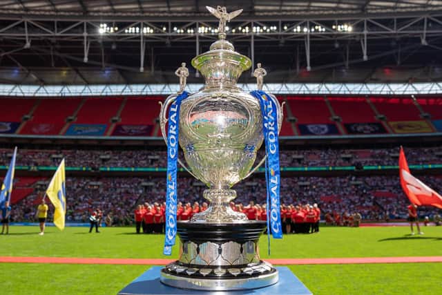 The Coral Challenge Cup. Picture by Alex Whitehead SWpix.xom