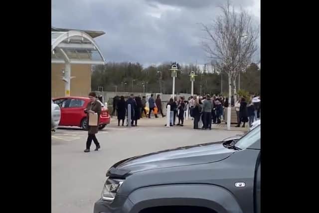 White Rose evacuation