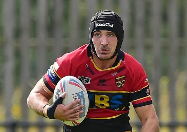 Michael Knowles. Among the try scorers in Dewsbury's cup exit at the hands of Newcastle Knights. PIC: Paul Butterfield