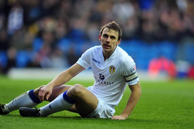 RESERVATIONS: Former Leeds United captain Stephen Warnock, above, says it would be unfair if the Whites are promoted without the season being completed. Picture by Tony Johnson.