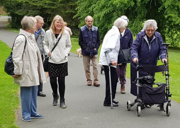 Cross Gates & District Good Neighbours’ Scheme runs walking groups to keep older people active.