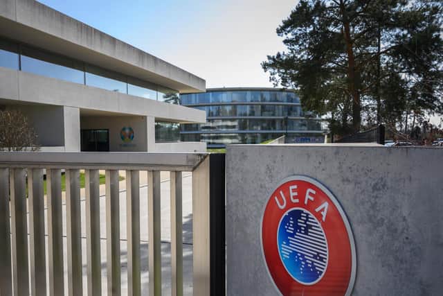 UEFA headquarters. (Image: Getty)