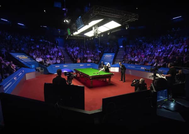 NOT TO BE: The Wiorld Snooker Championship at The Crucible could be cancelled due to coronavirus. Picture: Dave Howarth/PA