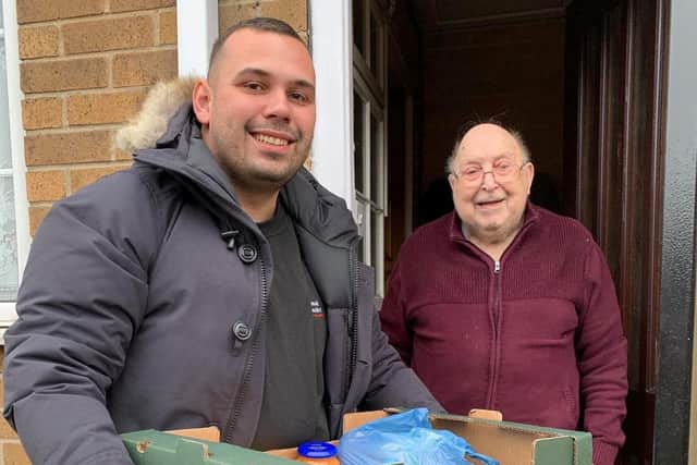 We Care Leeds volunteers are donating free care packages to those on low incomes or those over 70