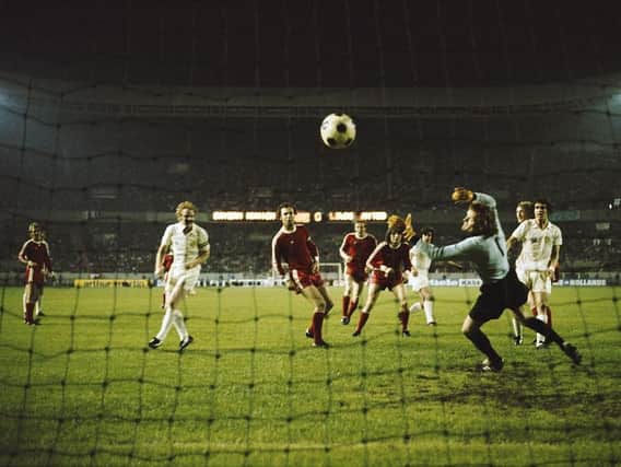 Leeds United were controversially beaten by Bayern Munich in the 1975 European Cup final. (Image: Getty)