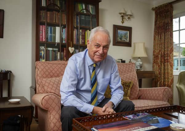 Departing: Yorkshire County Cricket Club  chairman Robin Smith at his home in Shadwell near Leeds. Picture: Tony Johnson