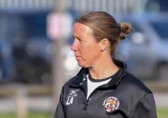Castleford Tigers Women's head coach Lindsay Anfield. PIC: Melanie Allatt