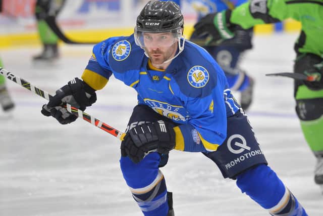 COMPETITIVE: Leeds Chiefs' player-coach Sam Zajac is confident he will have a more competitive team in NIHL National next season. Picture: Dean Woolley.