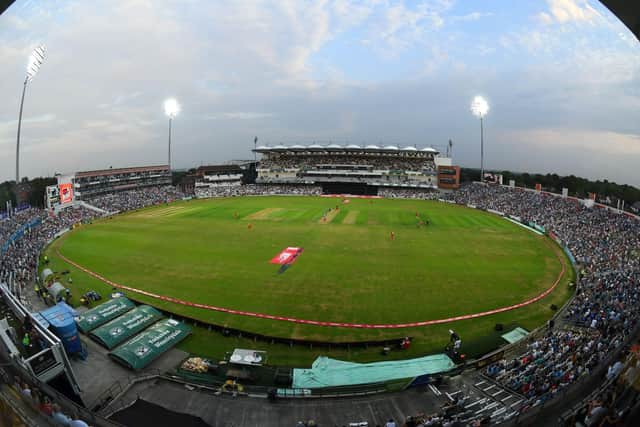It will be some time before their are crowds flocking to the cricket at Headingley and grounds all around the country. Picture: Jonathan Gawthorpe