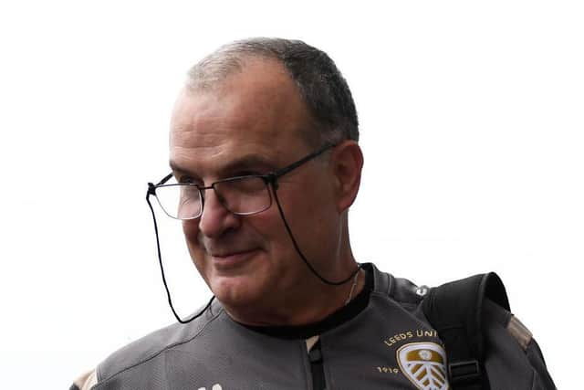 Leeds United head coach Marcelo Bielsa.