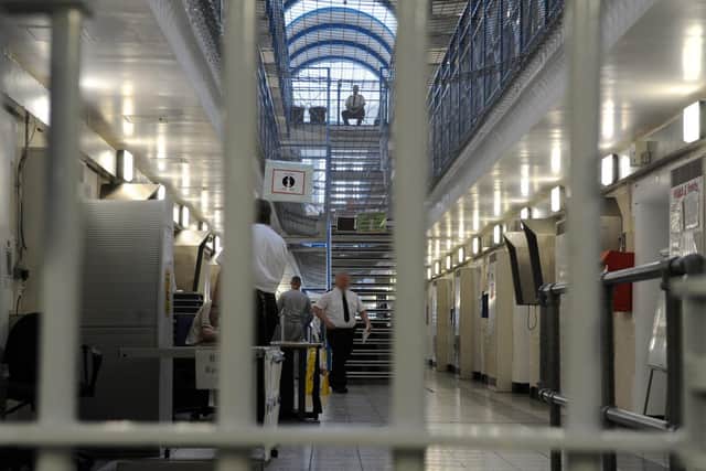 HMP Leeds is the fifth most overcrowded prison in England and Wales, according to the latest statistics. Picture: Tony Johnson