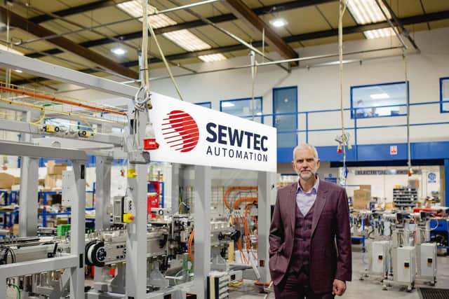 Ready to go: Sewtecs managing director, Mark Cook (pictured), says his company is eager to help the NHS