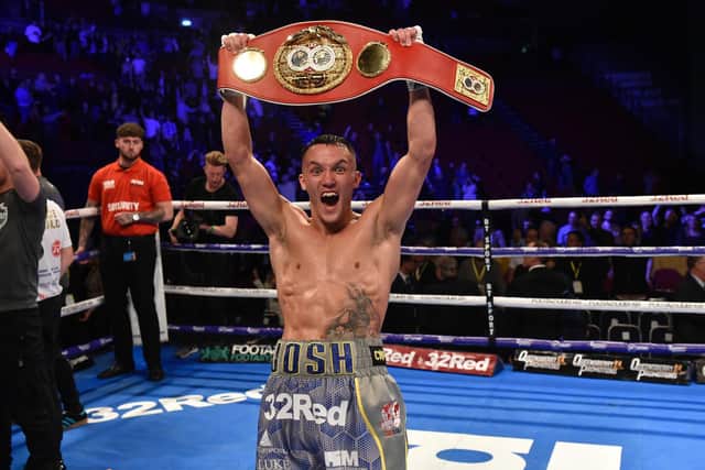 Josh Warrington. PIC: Steve Riding.