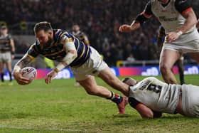 Adam Cuthbertson scores against Toronto. Picture by Jonathan Gawthorpe.