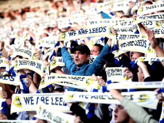 Leeds United fans at Elland Road. Credit: Nick Potts/PA Wire