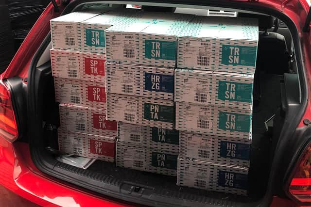 A boot load of North Brewing Co beers ready to go on the road.