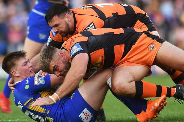 Leeds Rhinos were due to trangle with Castleford Tigers last night, but the game was their third to fall victim to Covid-19. Picture by Jonathan Gawthorpe.