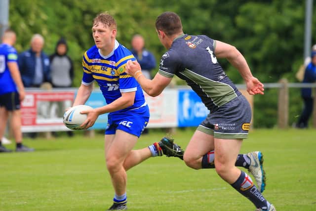 Leeds Rhinos Academy's Joe Burton.
