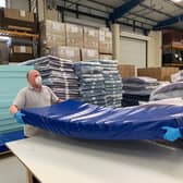 Leeds manufacturer Herida Healthcare  is supplying specialist mattresses to the new emergency hospital being createdfor coronavirius patients inLondon.