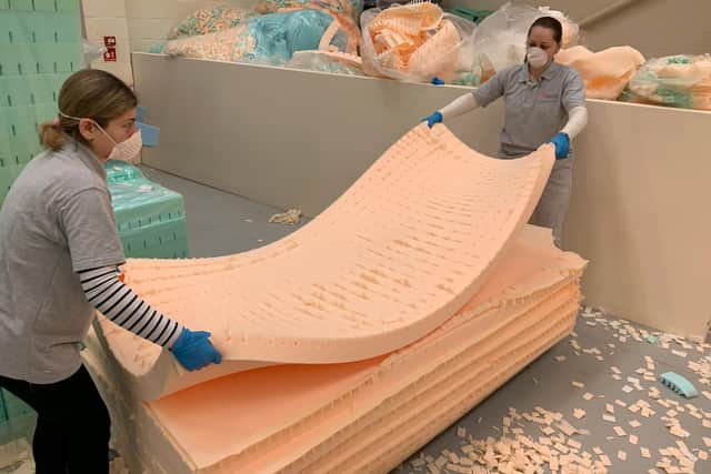 Leeds manufacturer Herida Healthcare  is supplying specialist mattresses to the new emergency hospital being createdfor coronavirius patients inLondon.