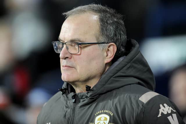 Leeds United head coach Marcelo Bielsa. (Image: Bruce Rollinson)