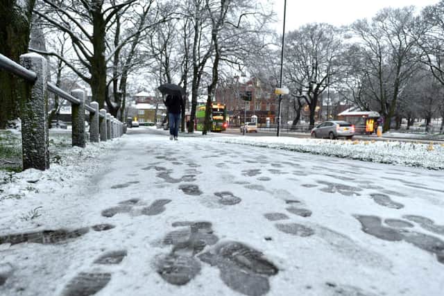 Leeds is braced for colder temperatures - and even snow. Credit: SWNS