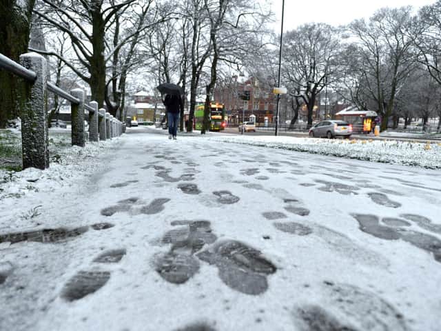 Leeds is braced for colder temperatures - and even snow. Credit: SWNS