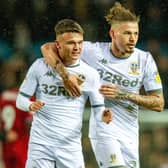 Kalvin Phillips (R) and Jamie Shackleton (L) are both Leeds United academy products. (Image: Bruce Rollinson)