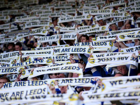 Leeds United fans at Elland Road. (Image: Getty)