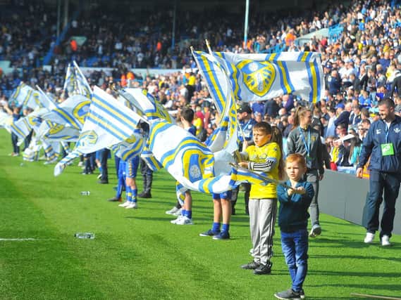 Leeds United fans have been asked to fly the flag today at 3pm on social media (Pic: Tony Johnson)