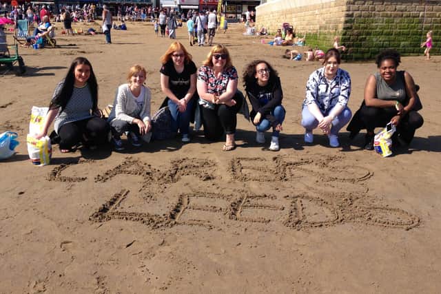 Last year Carers Leeds  ran a respite  break to the coast  for young carers.
